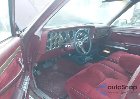 1986 Dodge Diplomat Se из США, поврежденный, VIN 1B3BG56P0GX588930